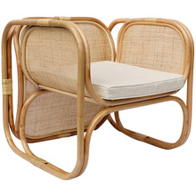 JB Deluxe Rattan Armchair